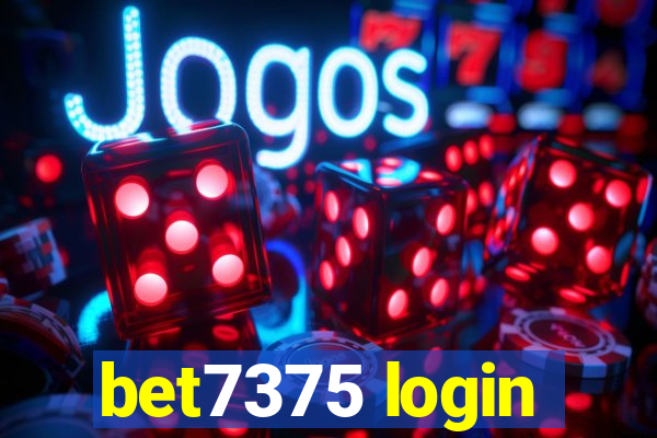 bet7375 login